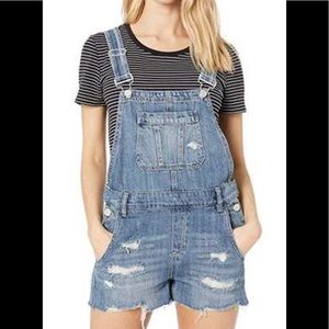 Blank NYC Denim Short Overalls
